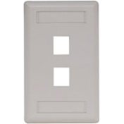 PLATE, WALL,FLUSH,1-G,2PORT,OW