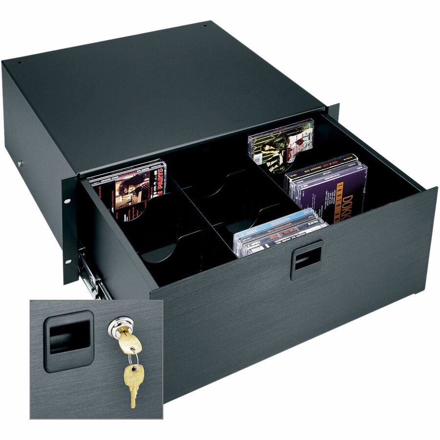 4SP ANOD DRAWER W/LOCK