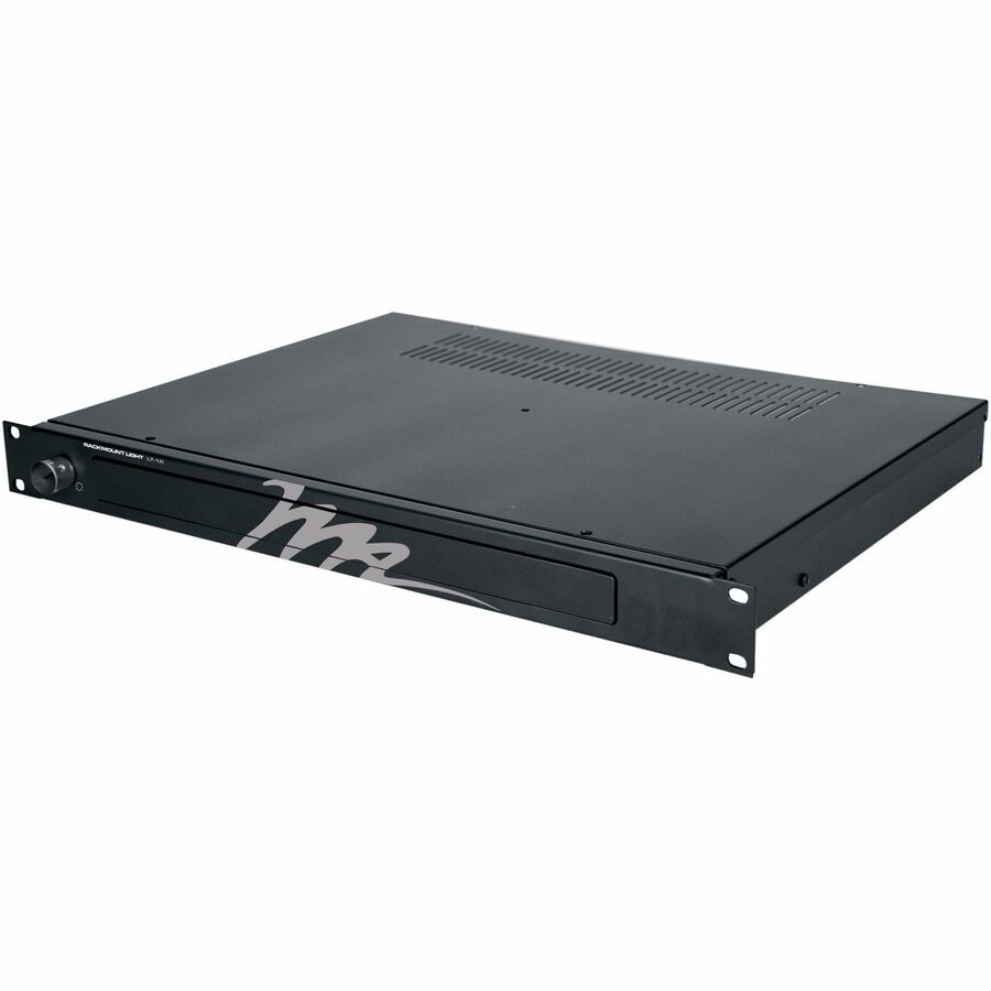 1SP RACKLIGHT SHLF FLTBLK
