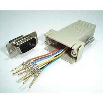 DIGI CM/PASSPORT 8 PACK DB-9F CONSOLE ADAPTER (8 PIN)