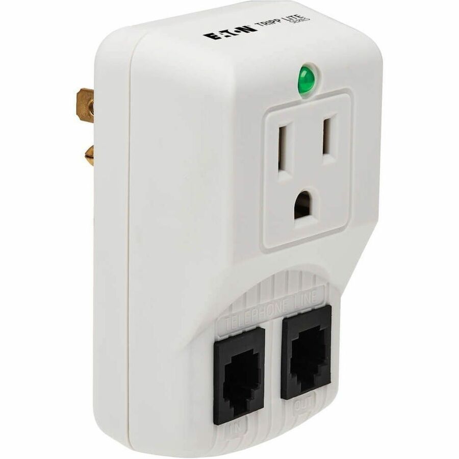 EATON TRIPP LITE SERIES PROTECT IT 1-OUTLET PORTABLE SURGE PROTECTOR, DIRECT PLU