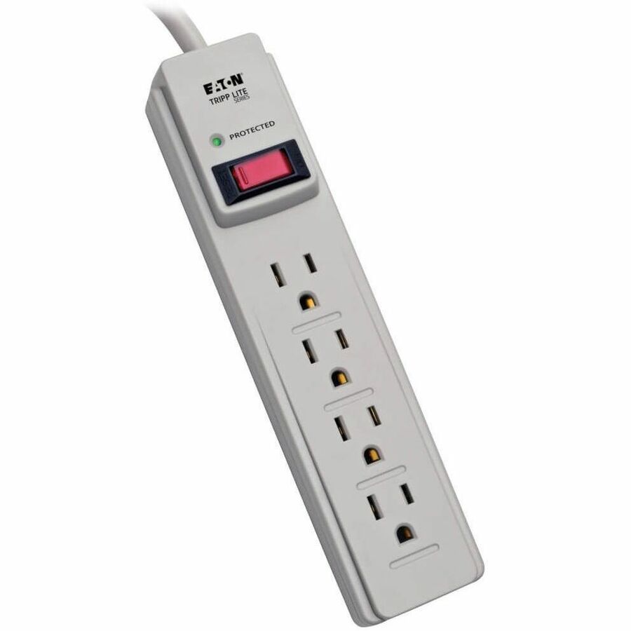 EATON TRIPP LITE SERIES PROTECT IT 4-OUTLET HOME COMPUTER SURGE PROTECTOR STRIP,