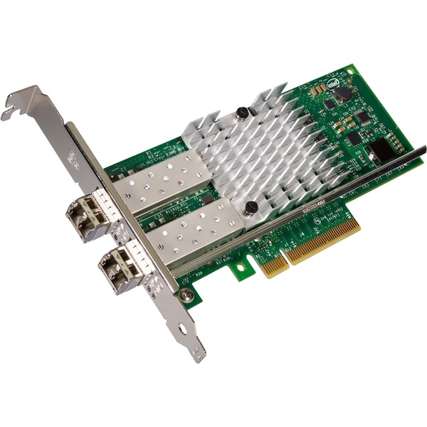 Intel X520-SR2 Dual-Port 10GBase-SR Converged Server Ethernet Controller - LC Multi-Mode - PCIe x8 (E10G42BFSR) - Full-height, Low-profile