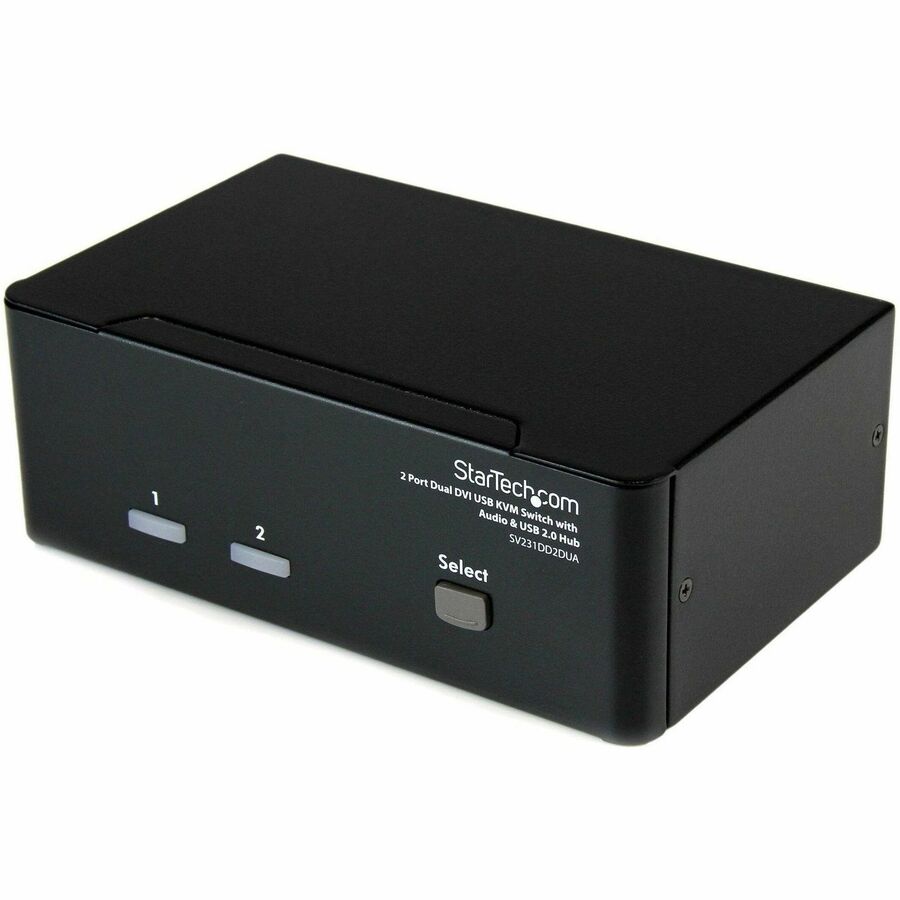 2 Port Dual DVI USB KVM Switch