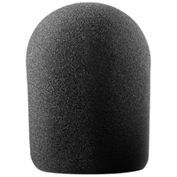 AUDIO TECHNICA AT8137 Foam Windscreen, Black | for Large Diaphragm Studio Microphones