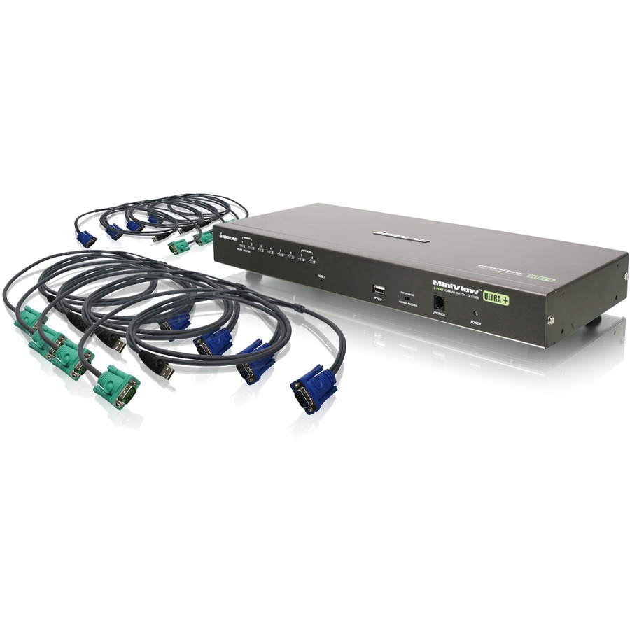 8-PORT COMBO VGA KVMP SWITCH TAA COMPLIANT