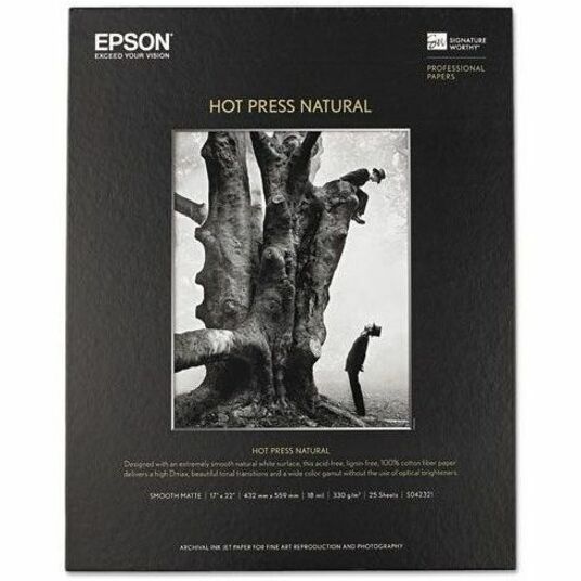 Hot Press Natural 17x22 25sht