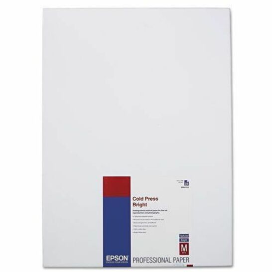 25-SHEET 13X19 COLD PRESS BRIGHT