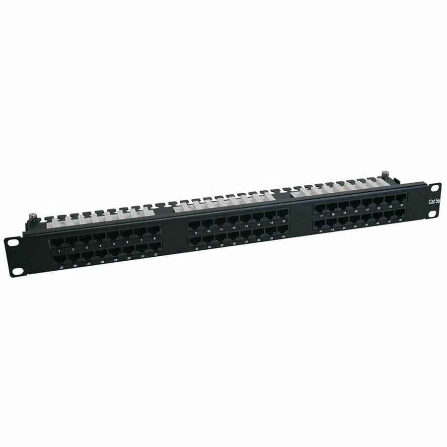 EATON TRIPP LITE SERIES 48-PORT 1U RACK-MOUNT CAT6/CAT5 HIGH DENSITY 110 PATCH P
