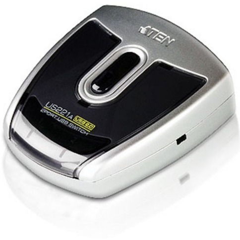 US221 ALLOWS 2 COMPUTERS TO SHARE THE SAME USB PERIPHERAL UNDER THE FOUNDATION O