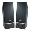 CYBER ACOUSTICS CA-2014 2.0 Speaker System 4W RMS Black (CA-2014WB)