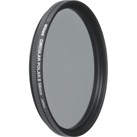 Nikon 58mm filtre polarisant circulaire vissant II