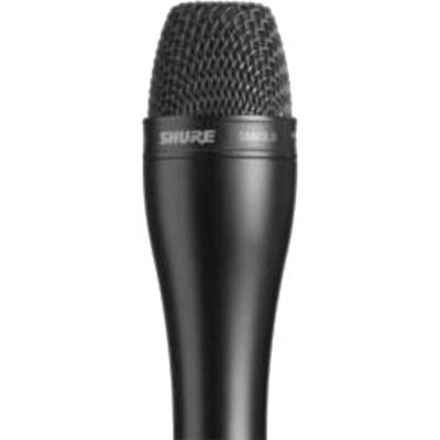 REPORTER MICROPHONE, OMNIDIRECTIONAL, DYNAMIC, 23 CM, BLACK