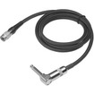 AUDIO TECHNICA AT-GRCW - Right-Angled Wireless Guitar Input Cable for UniPak Transmitters (36") (0.9m)