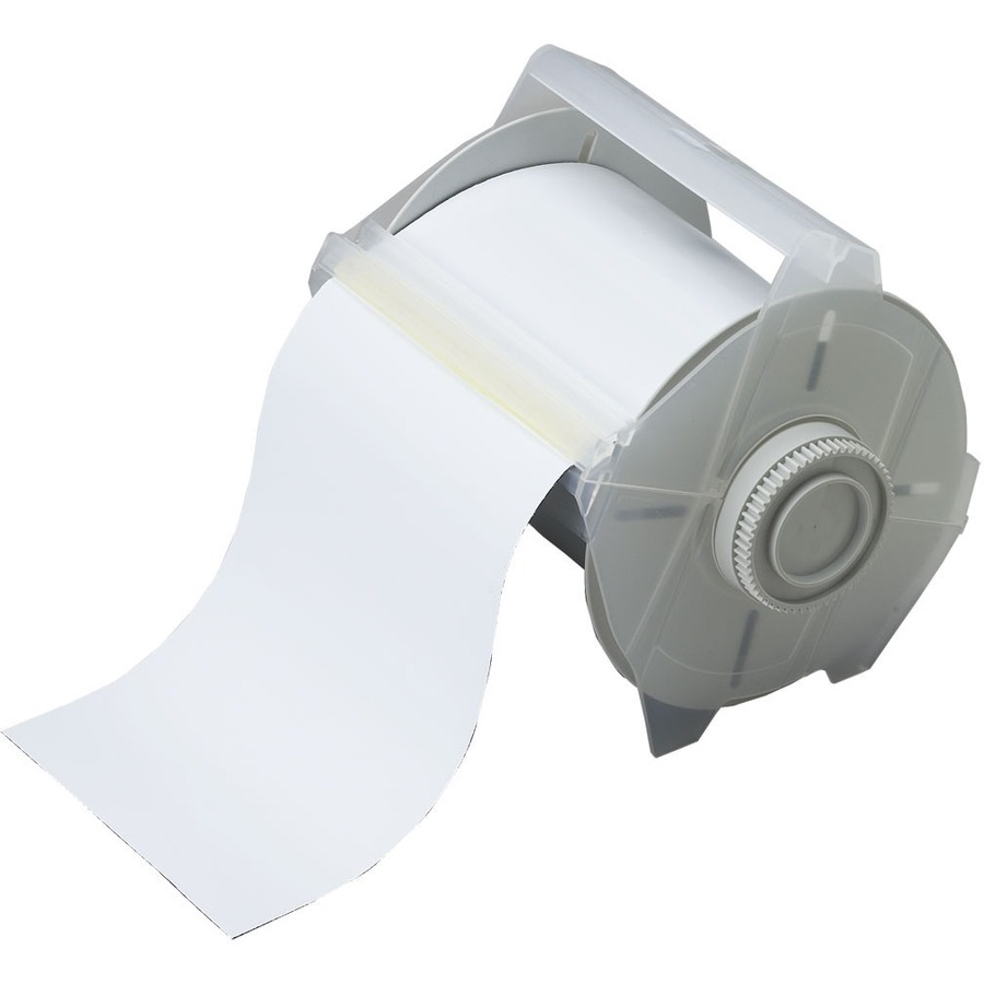 LABEL - 4.25 IN W X 25 FT L - THERMAL TRANSFER - GLOBALMARK - WHITE