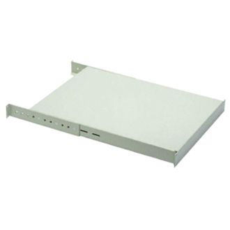 MEGAFRAME FIXED SHELF; VENTED; 19INW X 3.5INH X 24IND; BLACK; UL LISTED