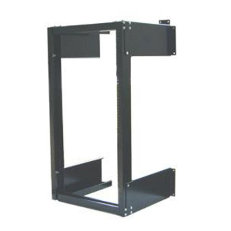 HEAVY-DUTY WALL-MOUNT EQUIPMENT RACK; 19INW X 38.5IN (978 MM)H X 24IN (610 MM)D;