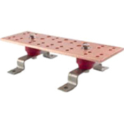 PBB PATTERN BUSBAR; 4INH X 12INW X 1/4IND (50 MM X 100 MM X 6.4 MM); COPPER