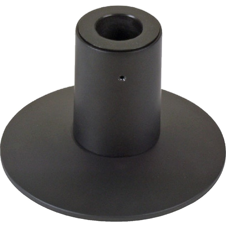 THE CIRCULAR DESK MOUNT FEATURES STURDY BOLT-THROUGH HARDWARE FOR A SECURE FIT.