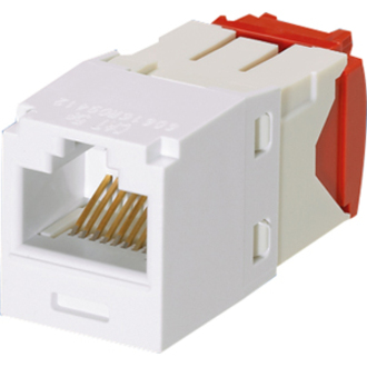 MINI COM MOD CAT5E UTP 8 POS UNIV WHT