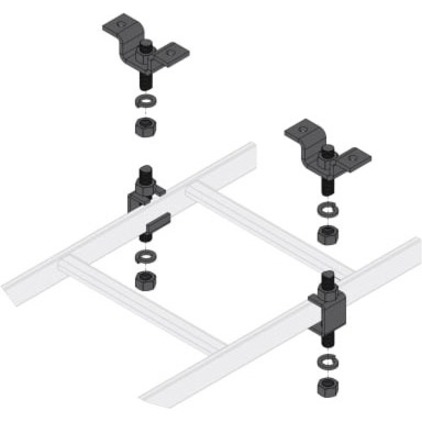 5/8 SLOTTED CEILING KIT,6