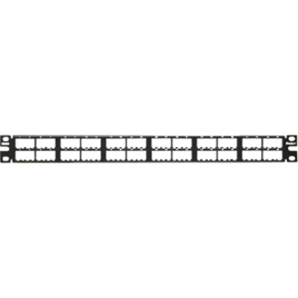 PATCH PANEL 48PT MODULAR HD BLK