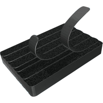 TAK-TY HOOK & LOOP STACKED STRIP CBL TIE