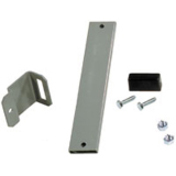 CABLEMGT, LAD-RCK,2 RETAING POSTS,6W,BK