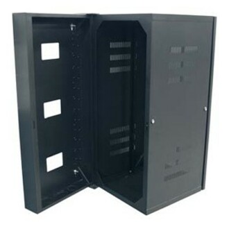 CABINET, QUADCAB,WALLMNT,3HX36D,WIN,BK