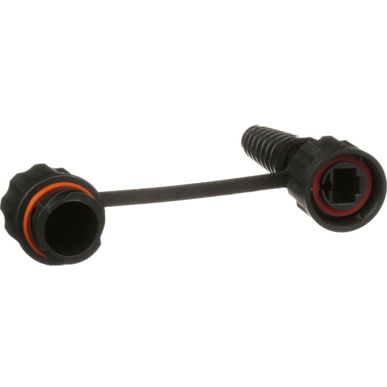 8POSITION 8WIRE UTP MOD PLUG BULKHEAD