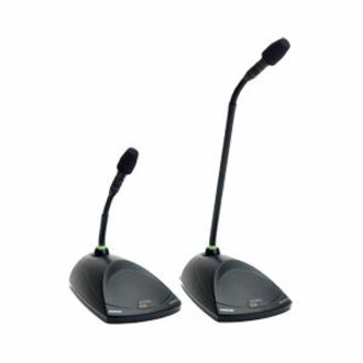 MINATURE GOOSENECK MICROPHONE, BI-COLOR LED INDICATOR, LENGTH 25.4 CM (10), SUPE