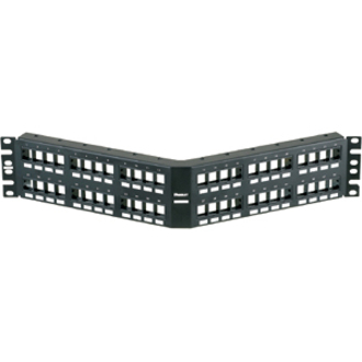 NK MODULAR PATCH PANEL ANGLED 48PT 2 RU