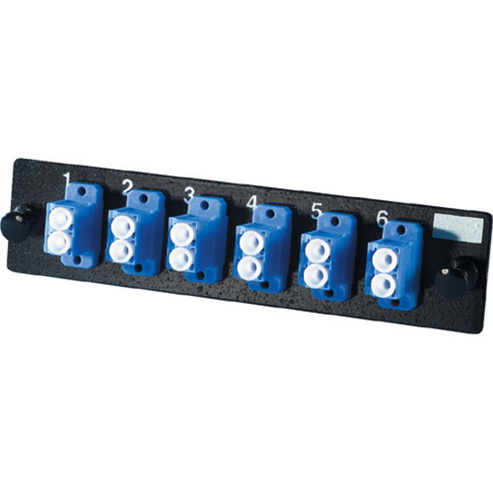 CABLES TO GO 6-LC (12 FIBERS) SINGLE MODE ADAPTERS WITH CERAMIC ALIGNMENT SLEEVE