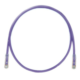 COP PATCHCORD CAT6 UTP CBL VIOLET 2FT EA