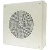 SQUARE GRILLE, AMPLIFIED CEILING SPEAKE