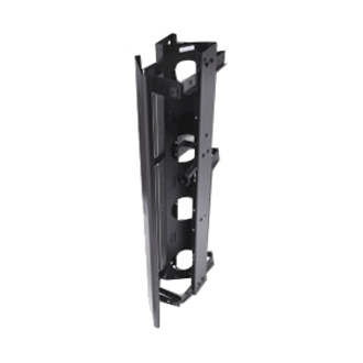 RACK, VERTICAL CHAN,HINGED,7HX6W,BK