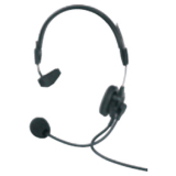 PH-88, SINGLE-SIDED LIGHTWEIGHT HEADSET, 12FT (36M) COILED CORD, A4F CONNECTOR -