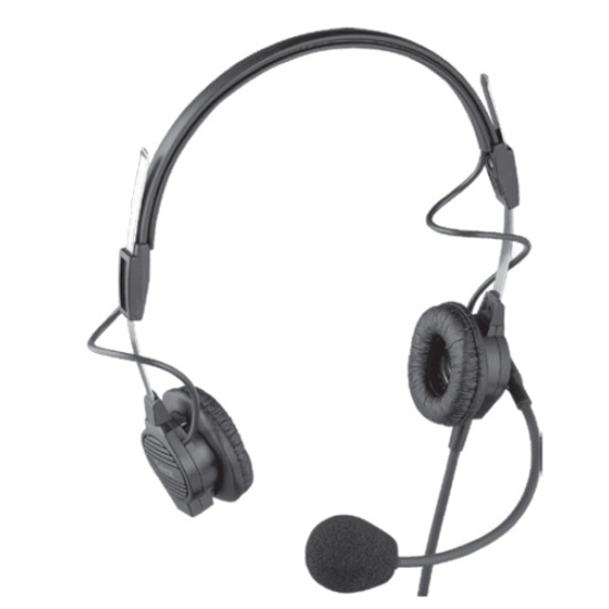 PH-44, DUAL-SIDED LIGHTWEIGHT HEADSET, 6FT (18M) CORD, A5F CONNECTOR - THE PH-44