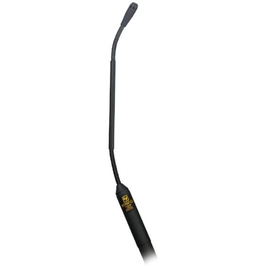 GOOSENECK PODIUM CARDIOID CONDENSER MICROPHONE WITH XLR BASE, 18-INCH GOOSENECK