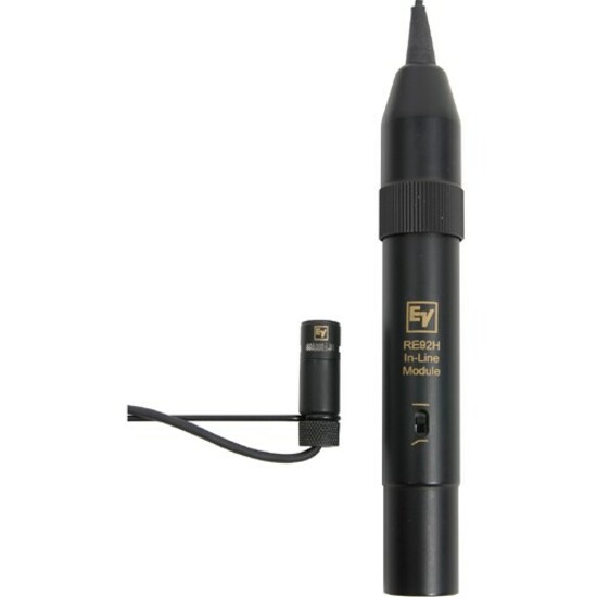 PREMIUM HANGING CHOIR CARDIOID CONDENSER MICROPHONE WITH IN-LINE PREAMP, XLR-TYP