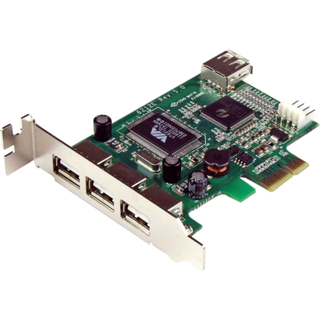 ADD 4 USB 2.0 PORTS TO YOUR LOW PROFILE/SMALL FORM FACTOR COMPUTER THROUGH A PCI