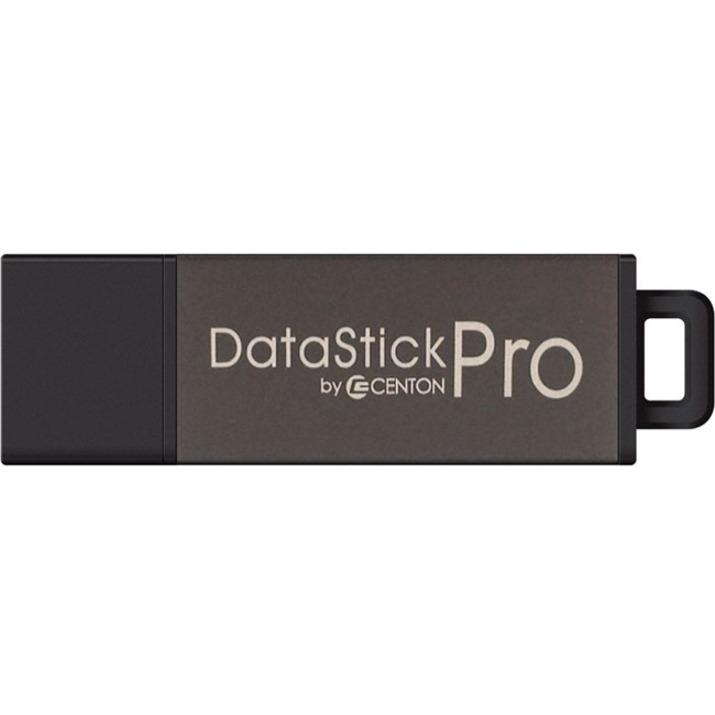 DATASTICK PRO 64GB USB 2.0 FLASH DRIVE, ALUMINUM CASE FOR A LONG-LASTING, CLASSI