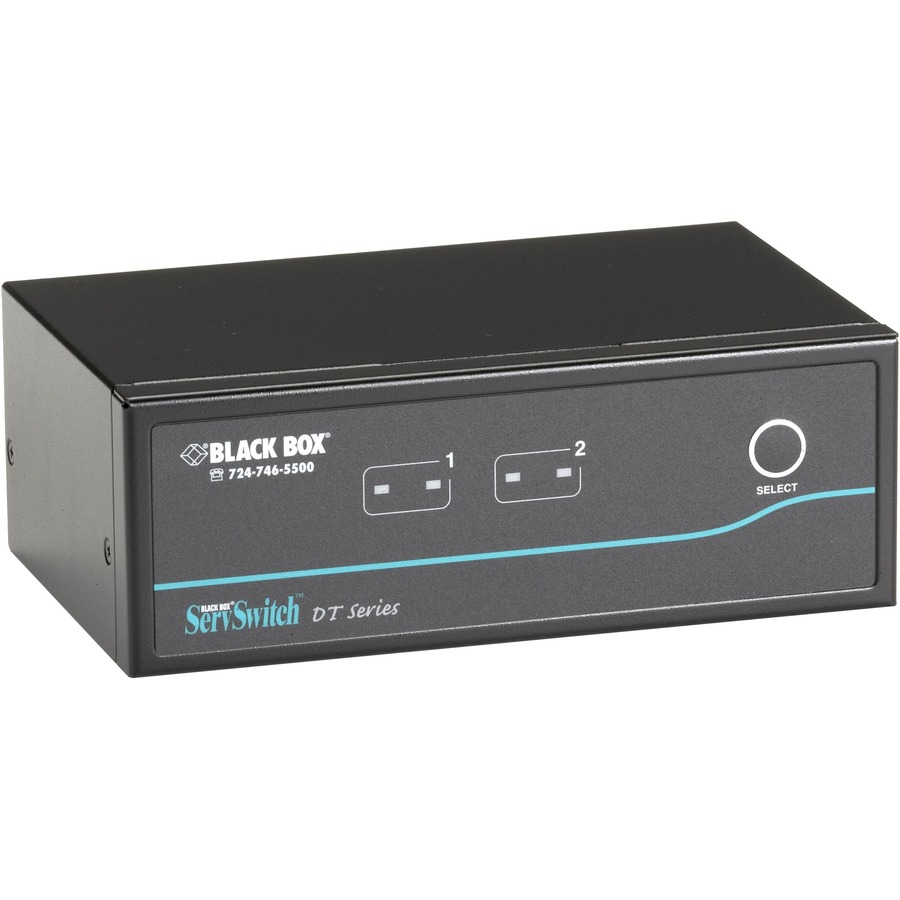 THE SERVSWITCH DT DUAL-HEAD DVI USB KVM SWITCH ENABLES YOU TO CONTROL TWO OR FOU