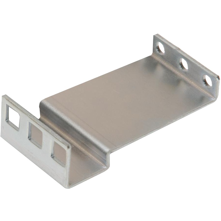 1U BRACKET, 4-BENDS, 3.50IN WIDE