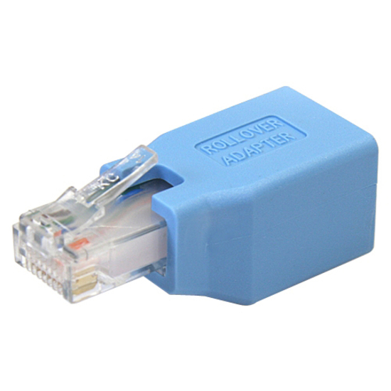 CISCO CONSOLE ROLLOVER ADAPTER FOR RJ45 ETHERNET CABLE M/F - CONVERT YOUR RJ45 E