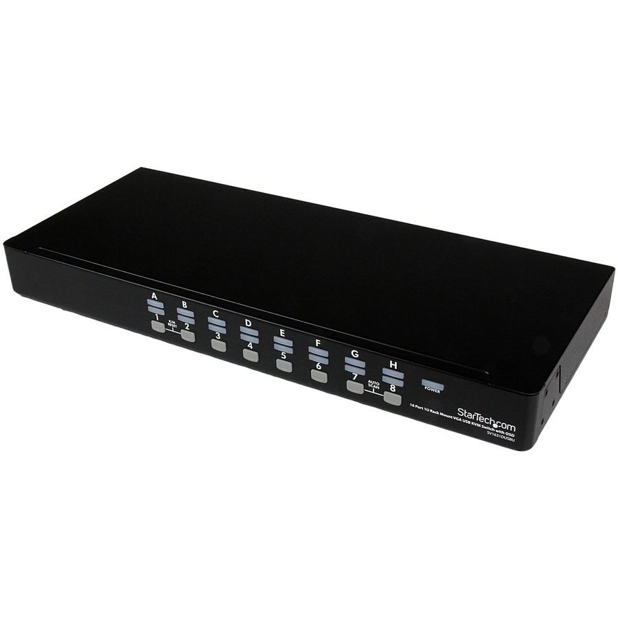 16 Port 1U Rack Mount USB KVM