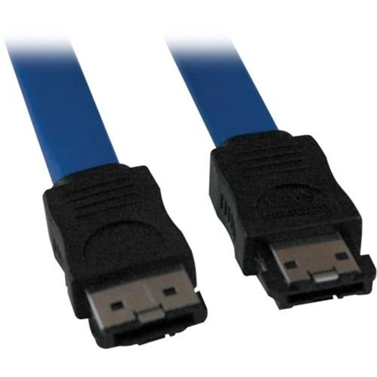 ESATA CABLE - 7PIN ESATA LEFT CONNECTOR - MALE LEFT GENDER - 7PIN ESATA RIGHT CO