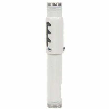 EXTENSION COLUMN - WHITE - NOTCHED ADJUSTMENT DESIGN ENABLES EASY HEIGHT ADJUSTM