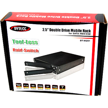 2.5DOUBLE DRIVE ENCLOSURE