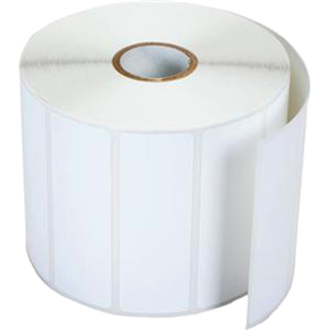 3INX1IN DT PREM PAPER LABEL, 4 OD/1INCORE, 1,544 LABELS/ROLL, 12 ROLLS/CASE